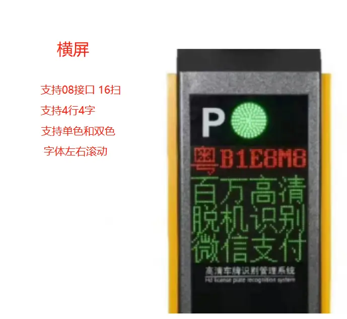图片[4]-方控车牌识别控制卡各种常见显示方式图样-停车技术员